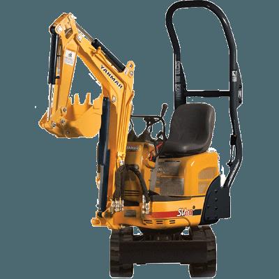Rental store for sv08 mini excavator in the Missoula area