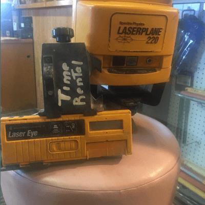 Rental store for laser level transit yellow case in the Missoula area