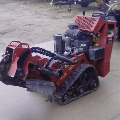 Rental store for stump grinder 18 inch hydraulic in the Missoula area