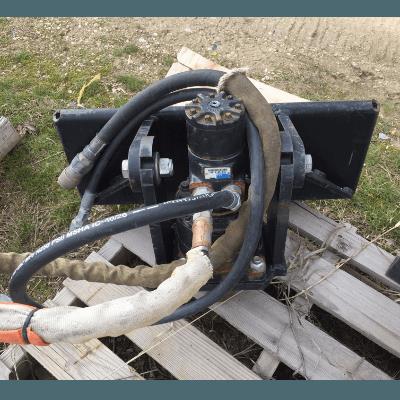 Rental store for mini skid auger w 1 bit 10 inch 12 inch 16 inch in the Missoula area