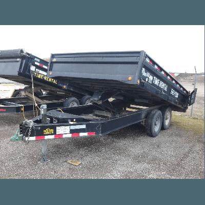 Rental store for dump trailer 14 foot 14k gvw in the Missoula area
