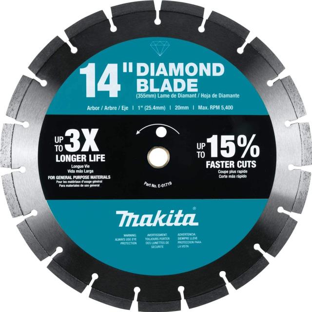Rental store for 14 inch all purpose blade makita in the Missoula area