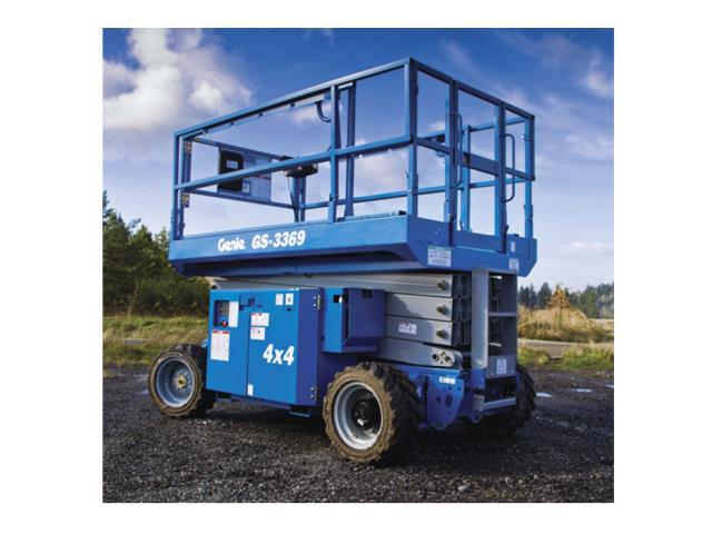 Rental store for 33 foot rt scissor lift in the Missoula area